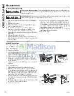 Preview for 20 page of GE ZET9050 Owner'S Manual