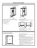 Preview for 3 page of GE ZFSB23DSS Installation Instructions Manual