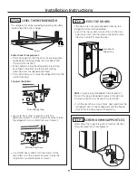 Preview for 9 page of GE ZFSB23DSS Installation Instructions Manual