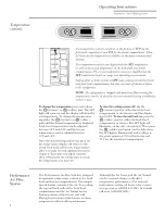 Preview for 8 page of GE ZFSB25DTBSS Owner'S Manual