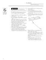 Preview for 12 page of GE ZGG27120 Installation Instructions Manual