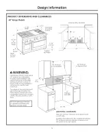 Preview for 4 page of GE ZGP304L Installation Instructions Manual