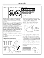 Предварительный просмотр 62 страницы GE ZGP304L Installation Instructions Manual