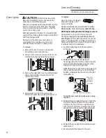 Предварительный просмотр 32 страницы GE ZGP304NRSS Owner'S Manual