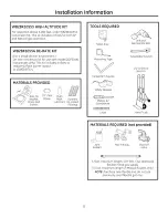 Preview for 8 page of GE ZGP366N Installation Instructions Manual