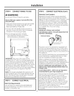 Preview for 13 page of GE ZGP366N Installation Instructions Manual