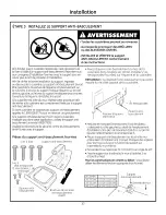 Preview for 37 page of GE ZGP366N Installation Instructions Manual