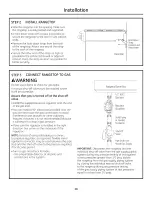 Предварительный просмотр 10 страницы GE ZGU364 Installation Instructions Manual