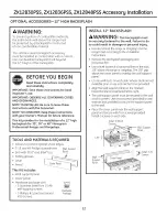 Preview for 12 page of GE ZGU364 Installation Instructions Manual