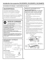 Preview for 44 page of GE ZGU364 Installation Instructions Manual