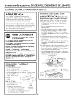 Предварительный просмотр 44 страницы GE ZGU364LDP3SS Installation Instructions Manual