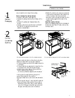 Preview for 7 page of GE ZGU36L6D Installation Instructions Manual