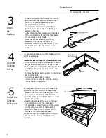 Preview for 8 page of GE ZGU36L6D Installation Instructions Manual