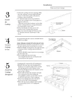 Preview for 8 page of GE ZGU48N4C Installation Instructions Manual