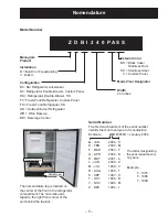 Preview for 5 page of GE ZIB240P Technical Service Manual