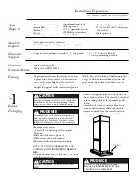 Preview for 7 page of GE ZICS36N LH Installation Instructions Manual