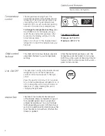 Preview for 8 page of GE ZIDS240WSS - Monogram 24" Double Drawer Refrirator Owner'S Manual