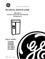 GE ZIS 360DR Technical Service Manual preview