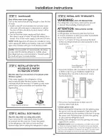 Preview for 12 page of GE ZIS360NXA Installation Instructions Manual