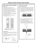 Предварительный просмотр 21 страницы GE ZIS360NXA Installation Instructions Manual