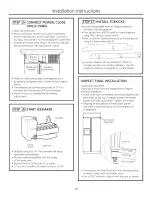 Preview for 19 page of GE ZIS360NXD Installation Instructions Manual