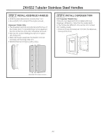 Preview for 22 page of GE ZIS360NXD Installation Instructions Manual