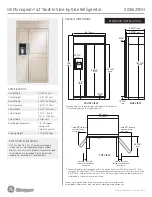 Preview for 6 page of GE ZISB420DH Manual