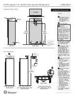 Preview for 7 page of GE ZISB420DH Manual