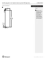 Preview for 8 page of GE ZISB420DH Manual