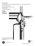 Preview for 7 page of GE ZIW30GNZII Dimensions And Installation Information