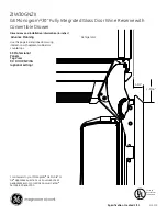 Preview for 8 page of GE ZIW30GNZII Dimensions And Installation Information