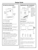 Preview for 3 page of GE ZlS360N Design & Installation Manual