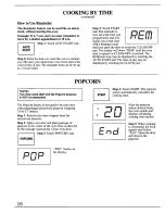 Preview for 16 page of GE ZMC3000 Series Use And Care Manual