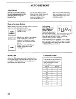 Preview for 20 page of GE ZMC3000 Series Use And Care Manual