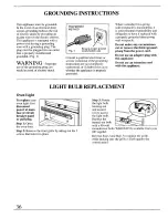 Preview for 36 page of GE ZMC3000 Series Use And Care Manual