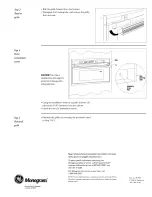 Предварительный просмотр 4 страницы GE ZMW2OOOB Installation Instructions