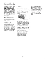 Preview for 5 page of GE Zoneline 1000 Series Use And Care Manual