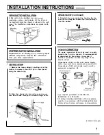 Preview for 7 page of GE Zoneline 3100 Series Use And Care And Installation Manual