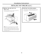 Предварительный просмотр 18 страницы GE Zoneline 4100 Owner'S Manual