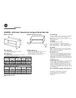 Preview for 1 page of GE Zoneline AZ28E07DAB Specifications