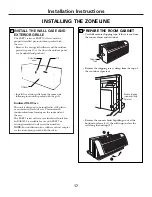 Предварительный просмотр 17 страницы GE Zoneline AZ35H09D3B Owner'S Manual And Installation Instructions