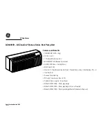 Preview for 2 page of GE Zoneline AZ38H07DAB Specifications