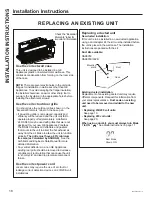 Предварительный просмотр 18 страницы GE Zoneline AZ45 Owner'S Manual