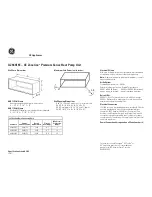 GE Zoneline AZ58H15EAC Dimensions preview