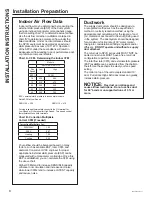 Предварительный просмотр 8 страницы GE Zoneline AZ91H09E E Series Owner'S Manual