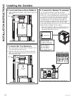 Preview for 20 page of GE Zoneline AZ95E Owner'S Manual And Installation Instructions