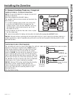 Preview for 21 page of GE Zoneline AZ95E Owner'S Manual And Installation Instructions