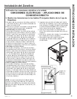 Предварительный просмотр 87 страницы GE Zoneline AZ95H09 Owner'S Manual And Installation Instructions