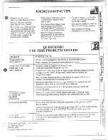 Preview for 11 page of GE Zoneline Heat Pump 5100 series Use And Care Manual