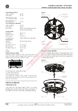 Preview for 2 page of GE ZP755B-2 Installation Sheet